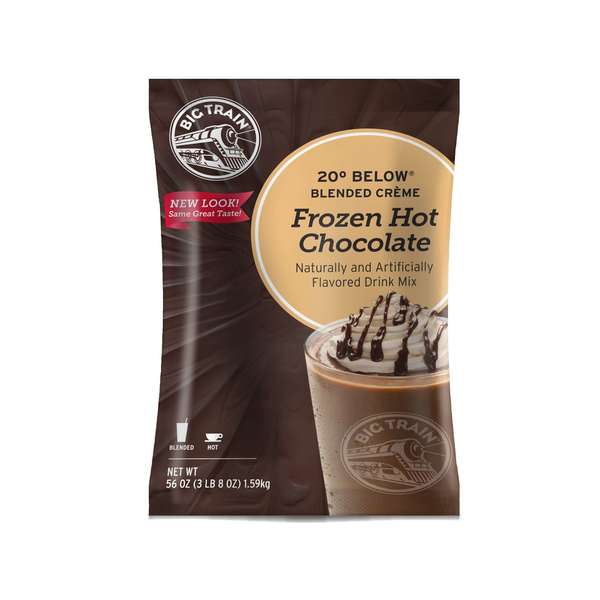 Big Train Big Train 20 Degrees Below Frozen Hot Chocolate Drink Mix 3.5lbs, PK5 BT.650500